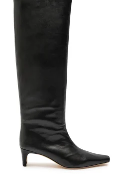 Wally leather knee-high boots