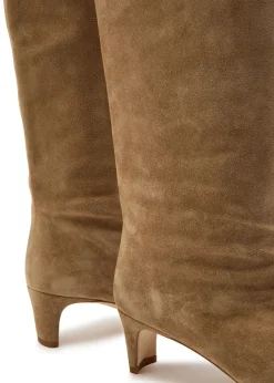 Wally suede knee-high boots