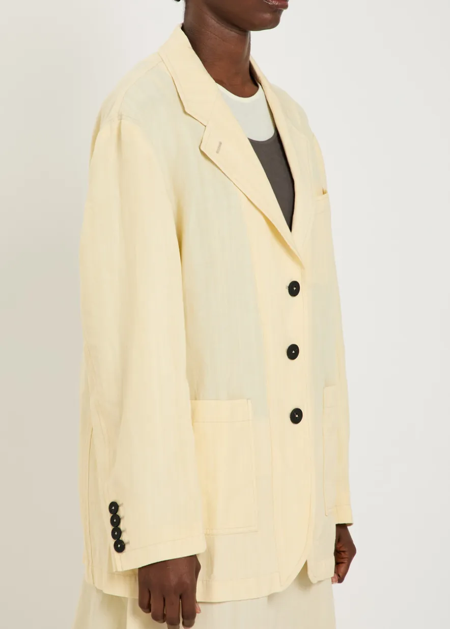 Washed Day woven blazer