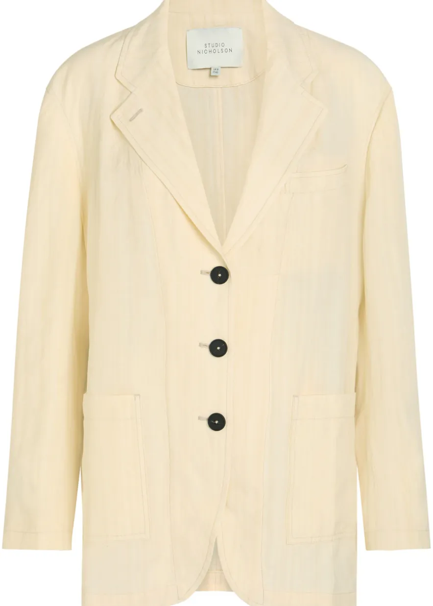 Washed Day woven blazer