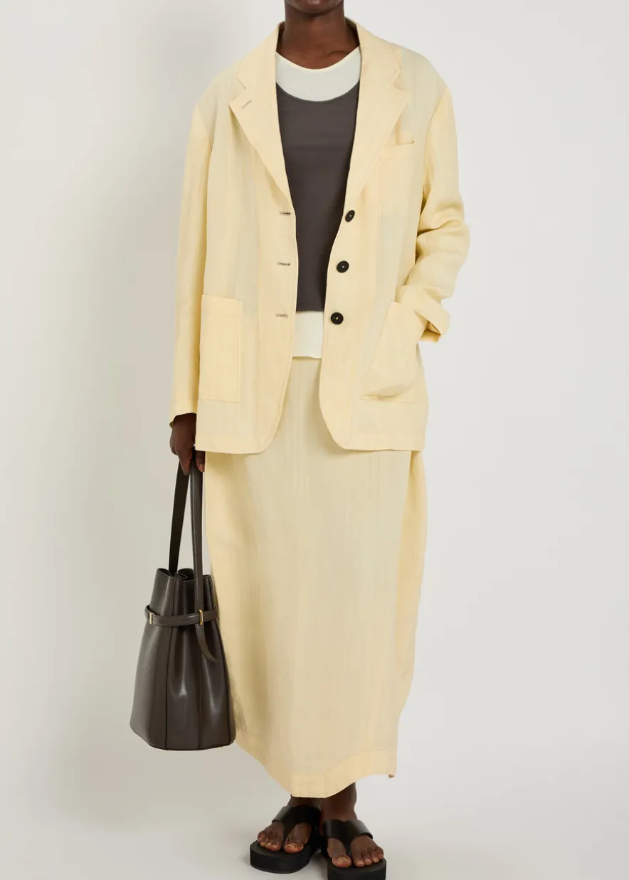 Washed Day woven blazer