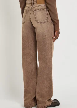 Wata Cut straight-leg denim jeans
