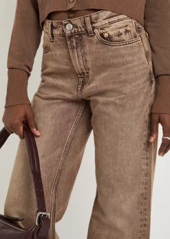 Wata Cut straight-leg denim jeans