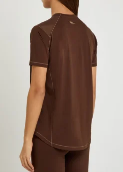 Waterley stretch-jersey T-shirt