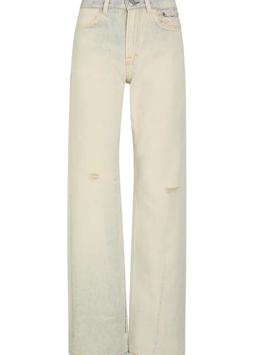 Watu cut boot-leg jeans