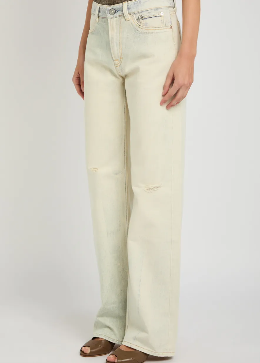 Watu cut boot-leg jeans