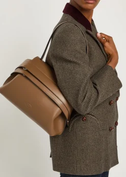 Wav Monospalla Piccola leather tote bag