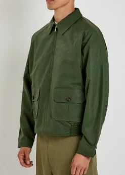 Waxed cotton jacket