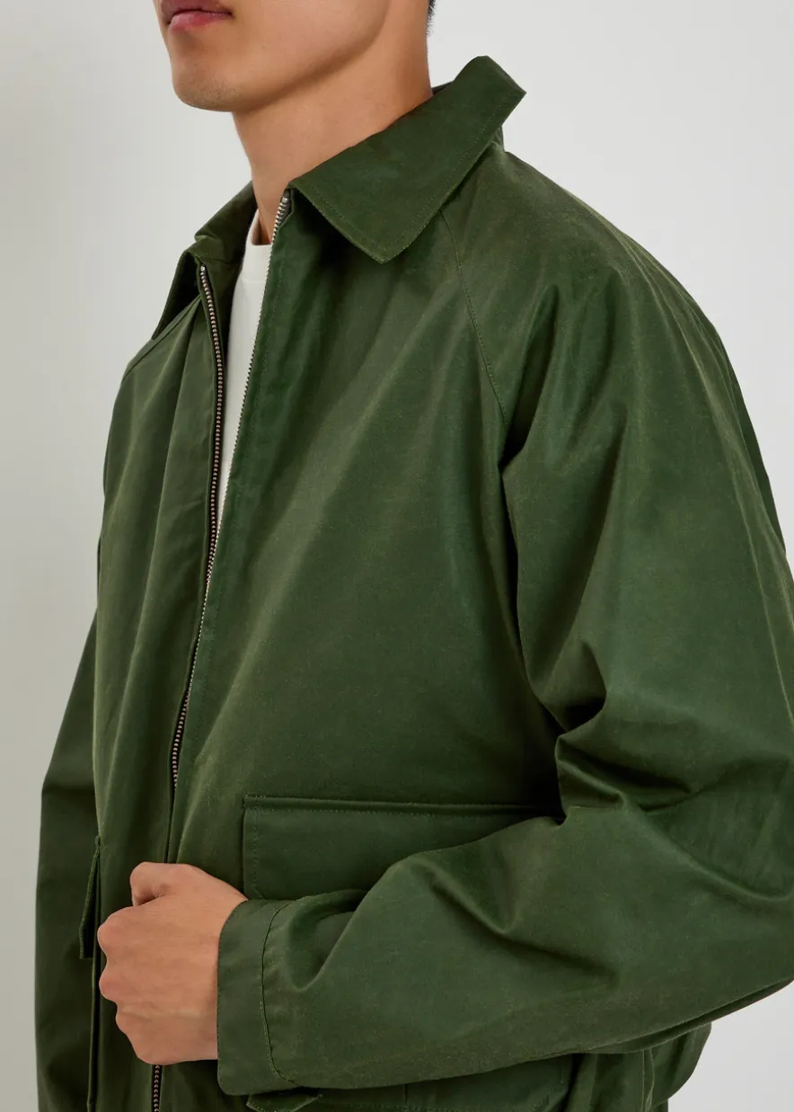 Waxed cotton jacket