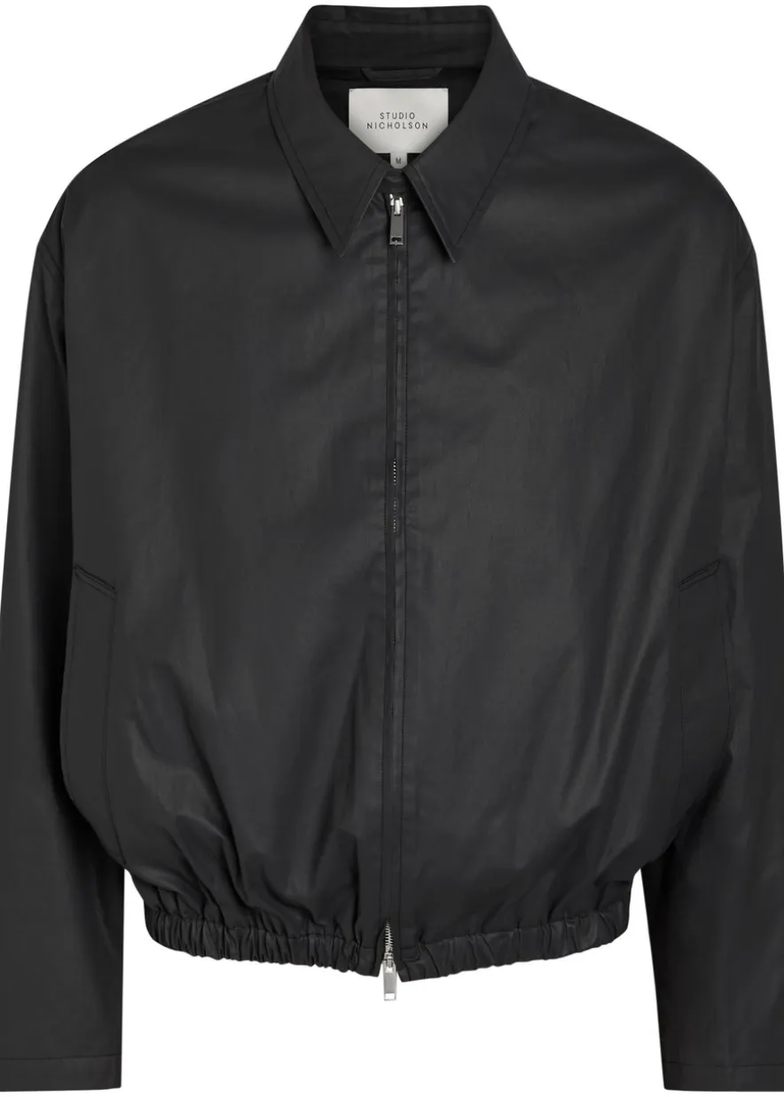Waxed cotton jacket