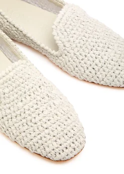 Weaver woven loafers