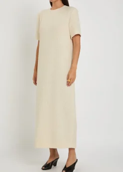 Webber bouclé midi dress