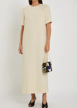 Webber bouclé midi dress