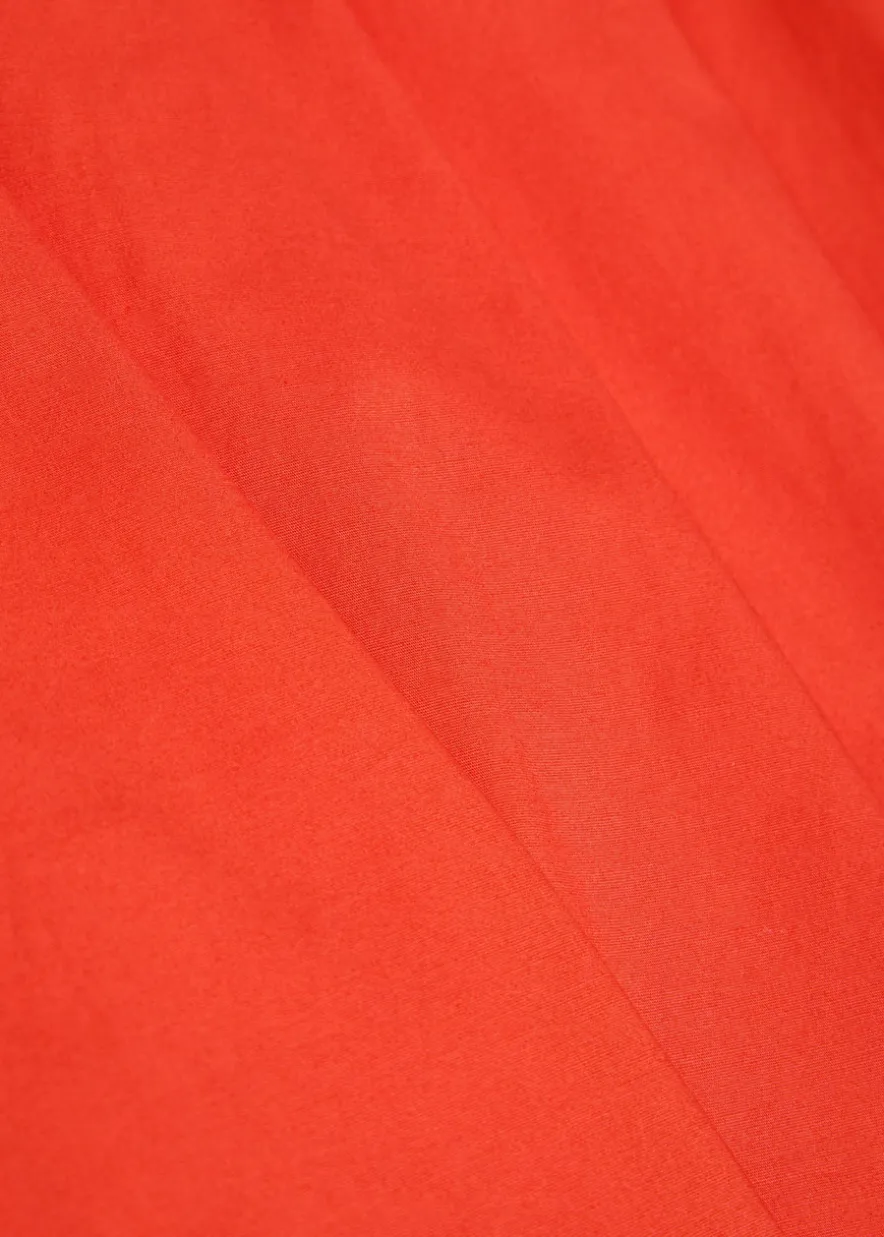 Wells stretch-cotton midi dress