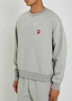 Western Athletic logo-embroidered cotton sweatshirt