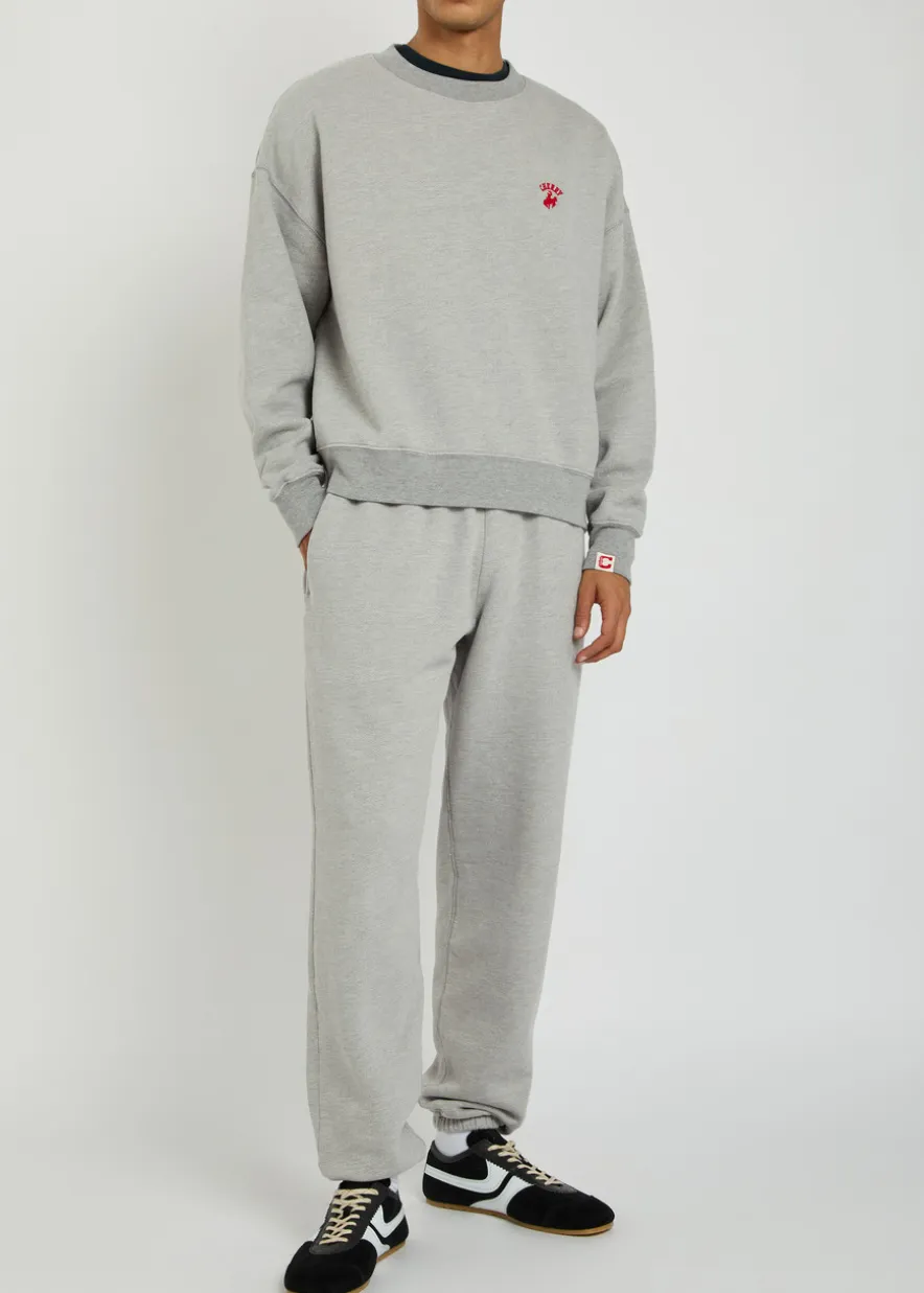 Western Athletic logo-embroidered cotton sweatshirt
