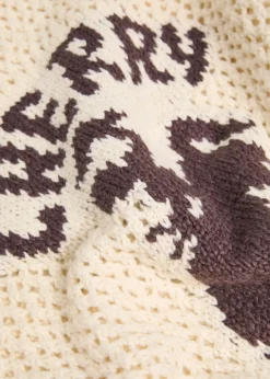 Western open-knit cotton jumper