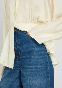 Wide-leg jeans