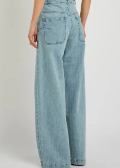 Wide-leg jeans