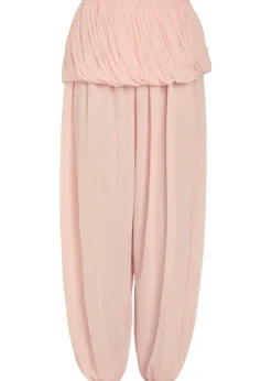 Willa draped tissue jersey balloon trousers