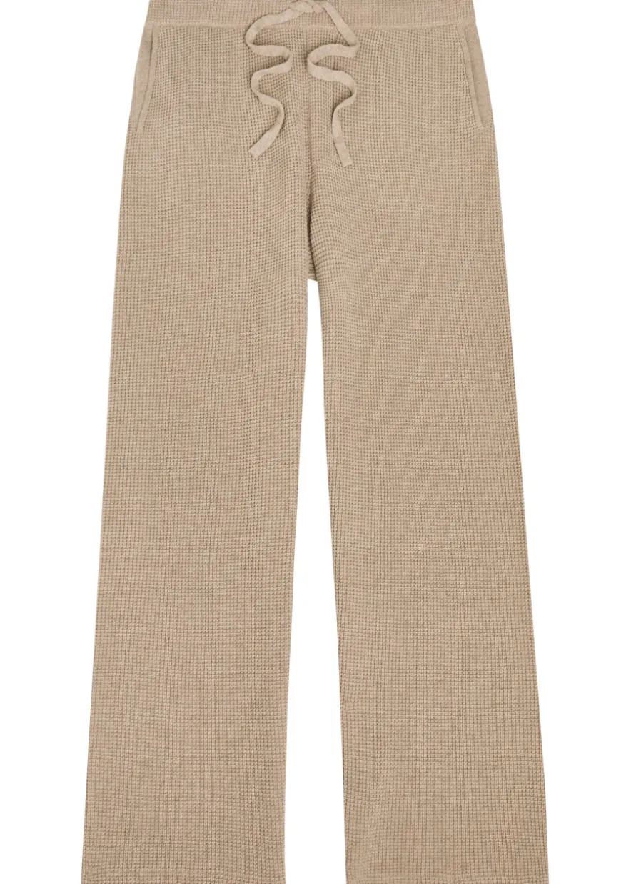 Willits drawstring wool-blend trousers