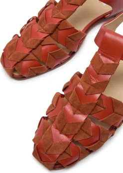 Willow leather sandals