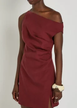 Winnie woven mini dress