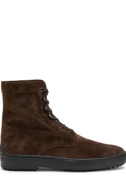 Winter Gommino suede ankle boots