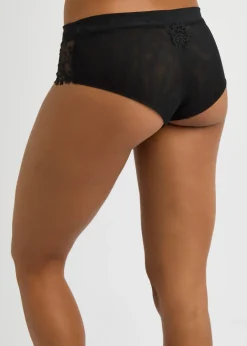 Wish black tulle briefs