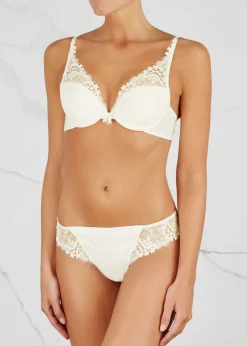 Wish ivory lace push-up bra