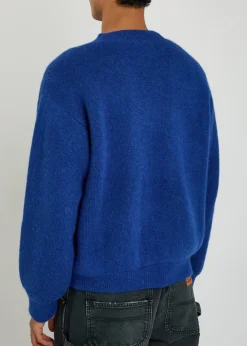 Won The West intarsia alpaca-blend jumper