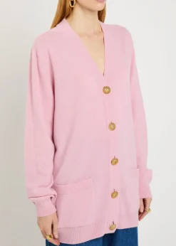 Wool and cashmere-blend cardigan