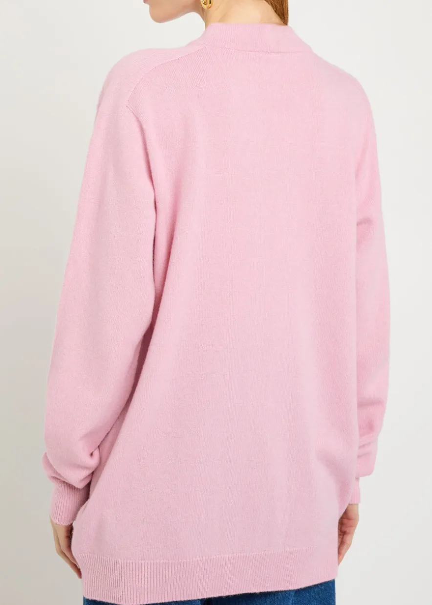 Wool and cashmere-blend cardigan