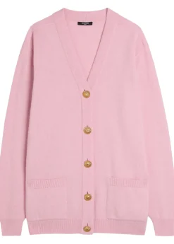 Wool and cashmere-blend cardigan