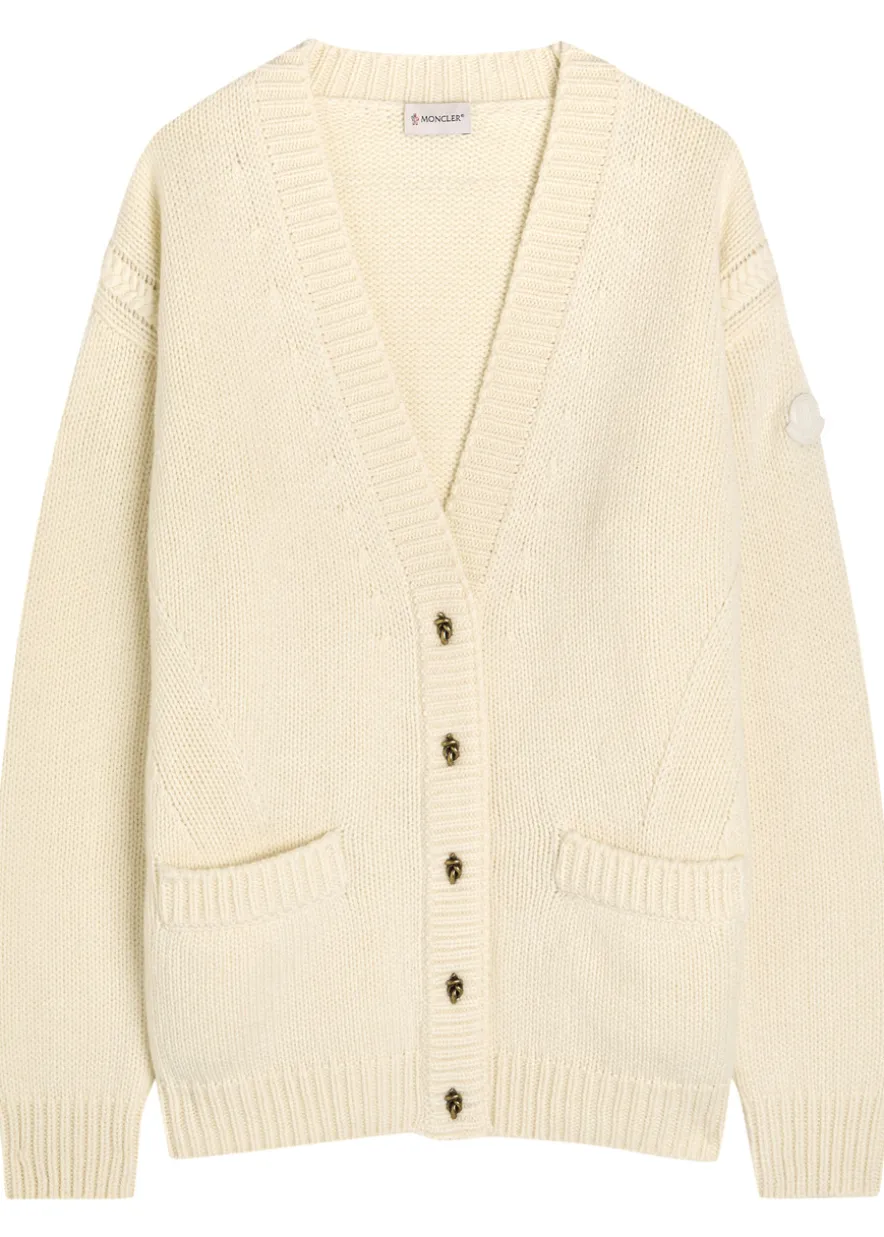 Wool and cashmere-blend cardigan