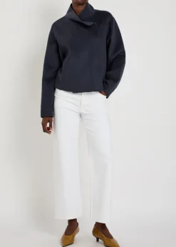 Wool and cashmere-blend jacket