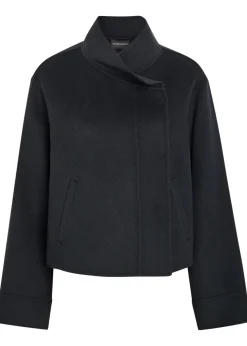 Wool and cashmere-blend jacket