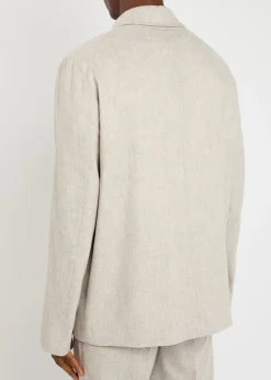 Wool and cashmere-blend overshirt