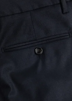 Wool and cashmere-blend trousers