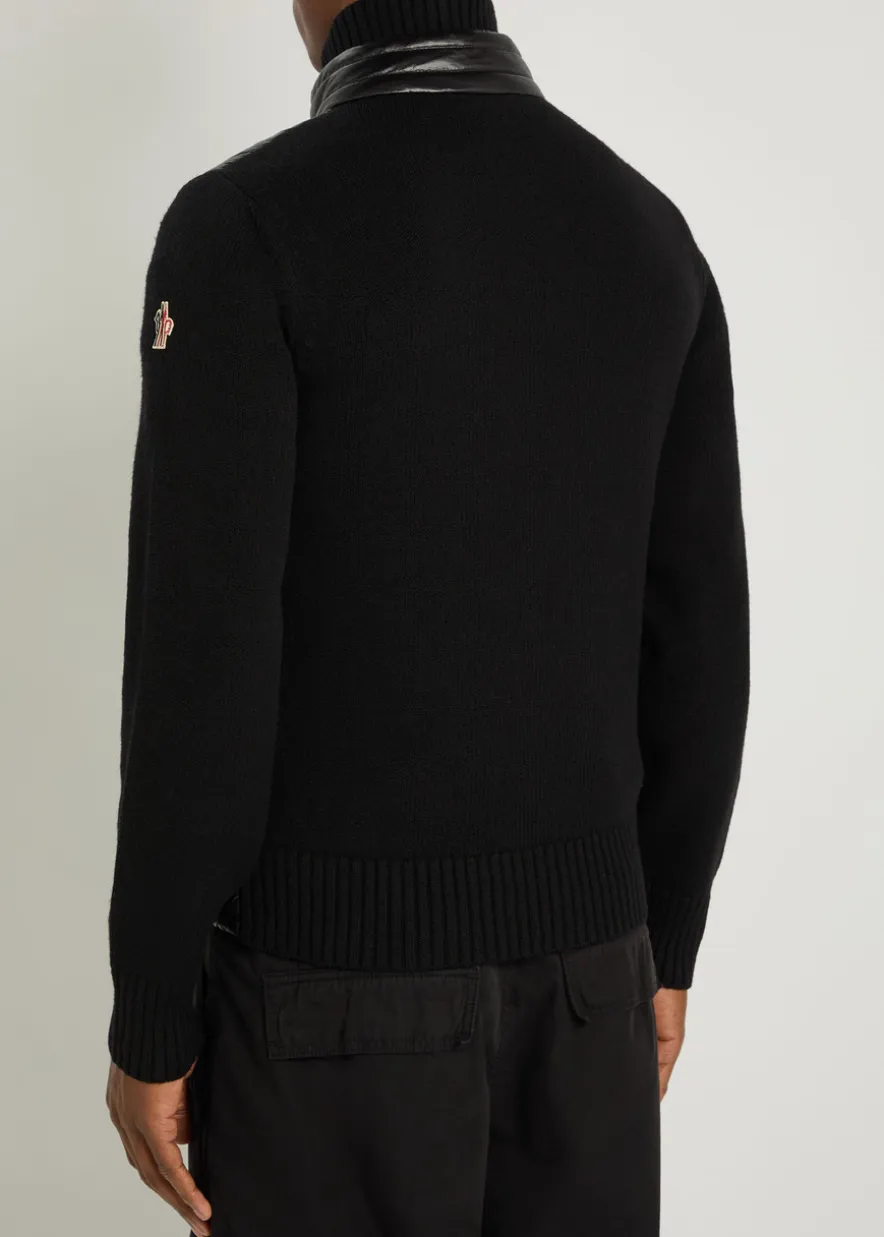 Wool and shell jacket