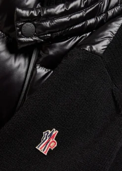 Wool and shell jacket