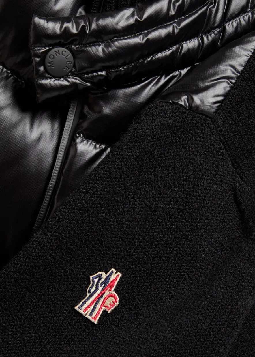 Wool and shell jacket