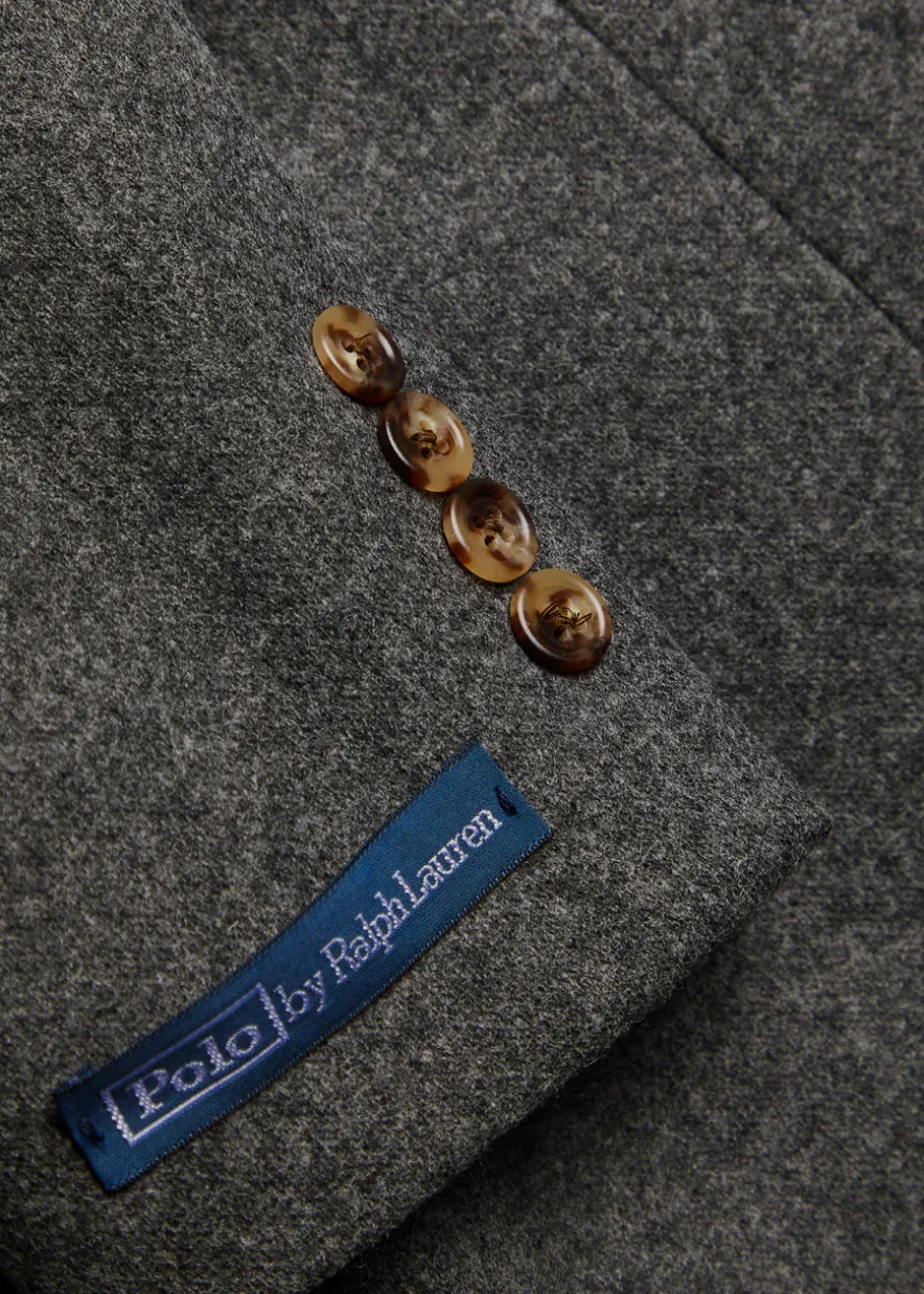 Wool-blend blazer
