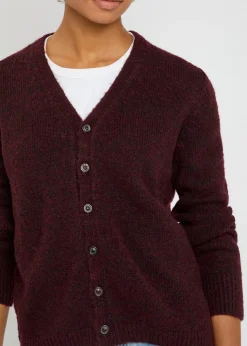 Wool-blend cardigan