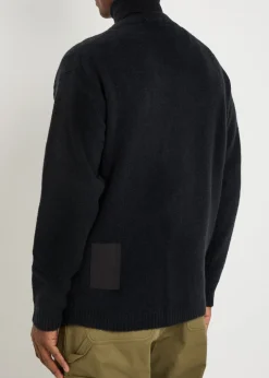 Wool-blend cardigan
