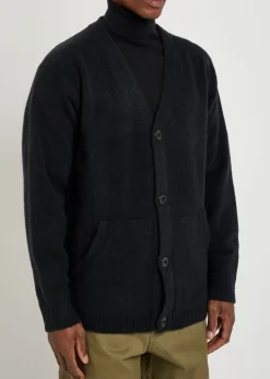 Wool-blend cardigan