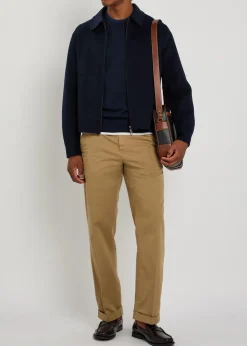 Wool-blend jacket