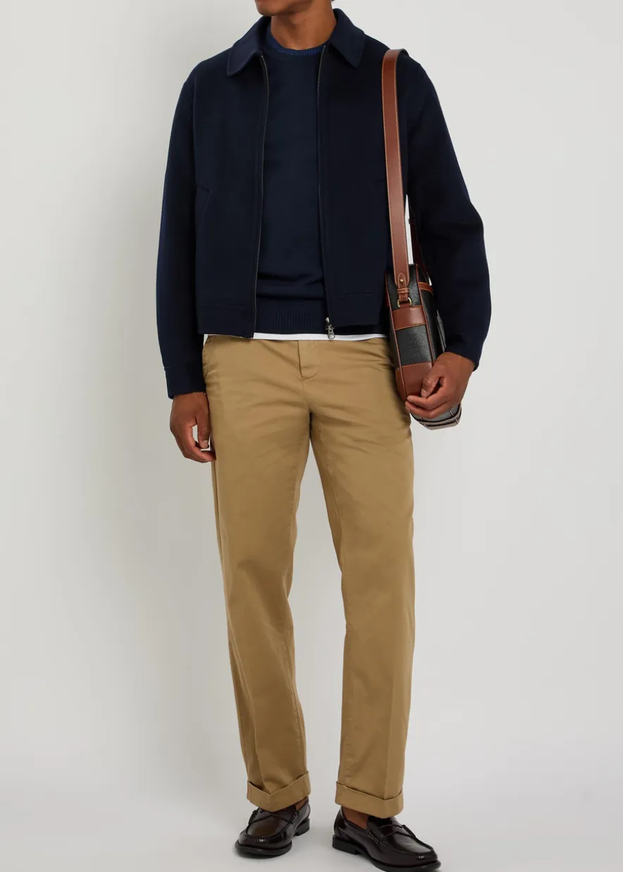 Wool-blend jacket