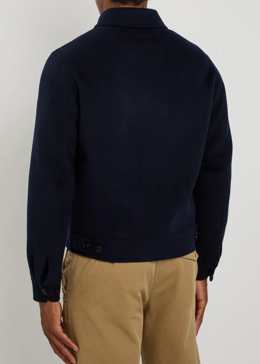 Wool-blend jacket