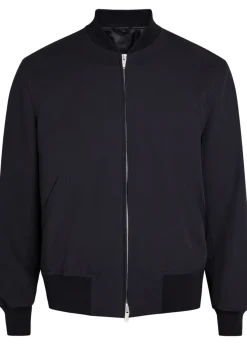 Wool bomber jacket